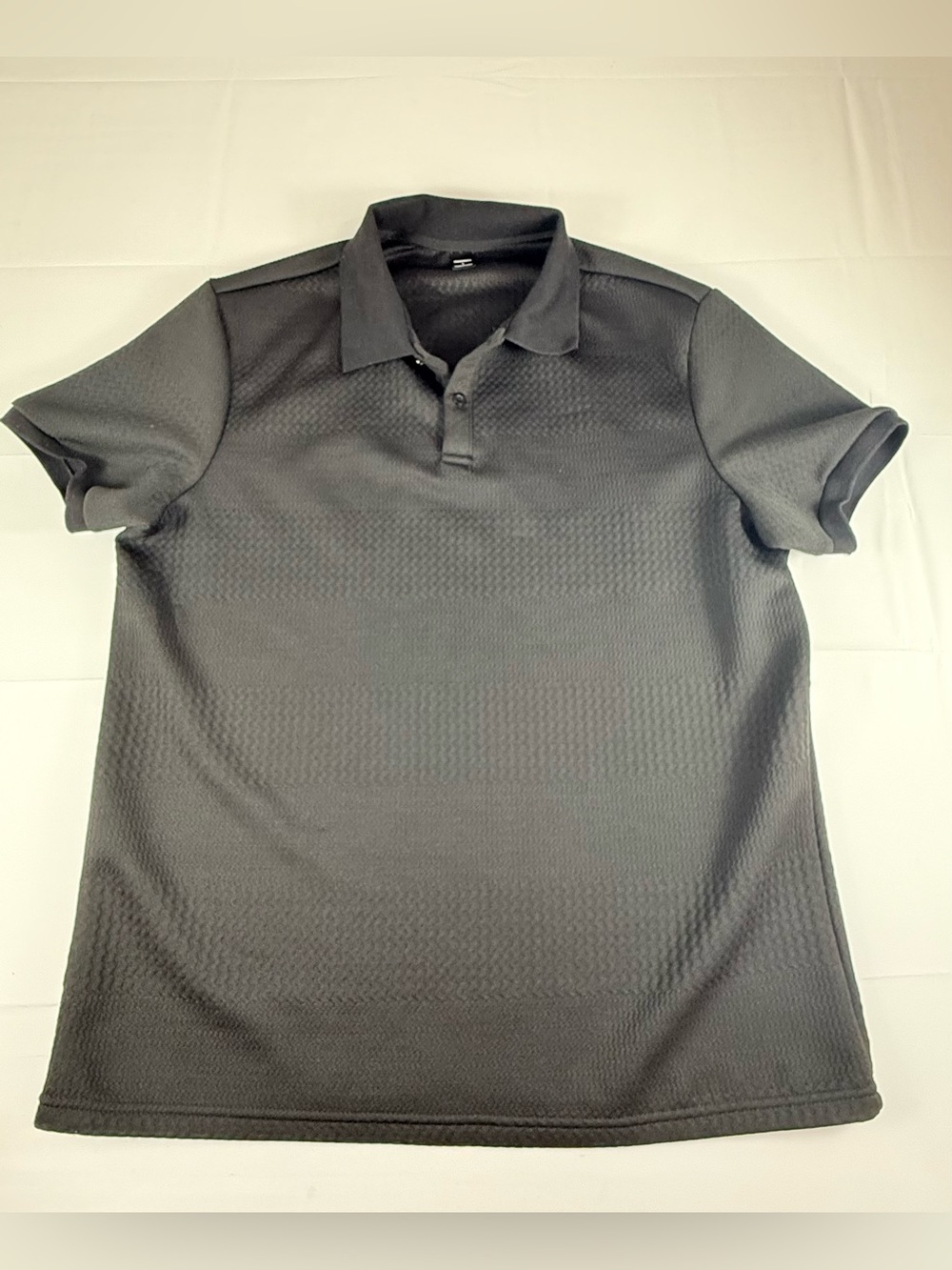 NFINITY Men's Black Short-Sleeve Polo
